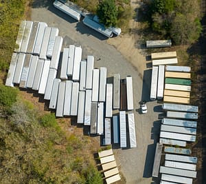Refrigerated Containers at Apple Truck and Trailer